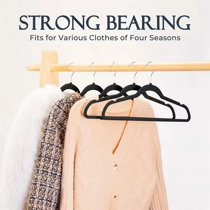 Black Velvet Non Slip Hangers best